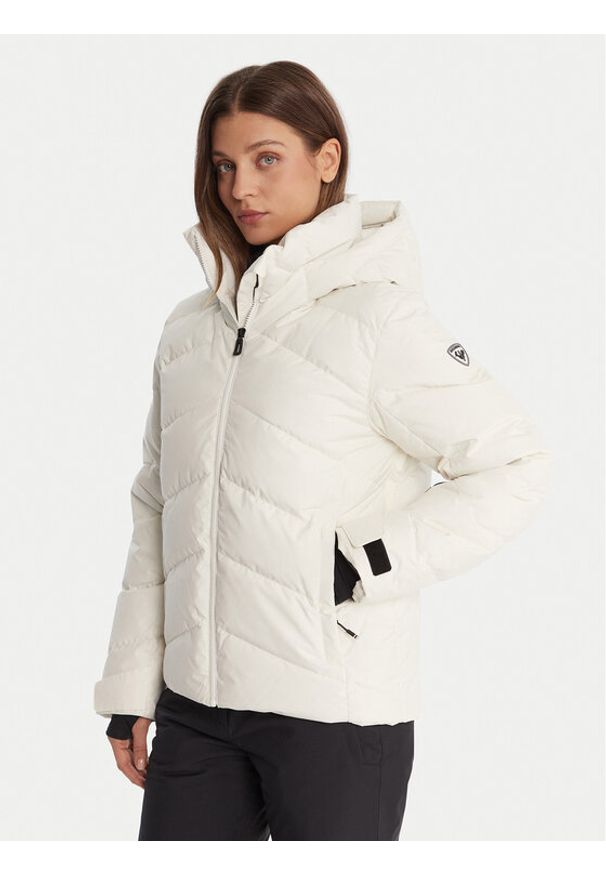 Rossignol Kurtka narciarska Wispile RLOWJ09 Écru Regular Fit. Materiał: syntetyk. Sport: narciarstwo