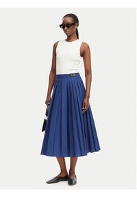 MAX&Co. Spódnica plisowana Gonna 2616101054200 Niebieski Regular Fit. Kolor: niebieski. Materiał: syntetyk #2