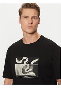 BOSS T-Shirt 50534919 Czarny Regular Fit. Kolor: czarny. Materiał: bawełna #5