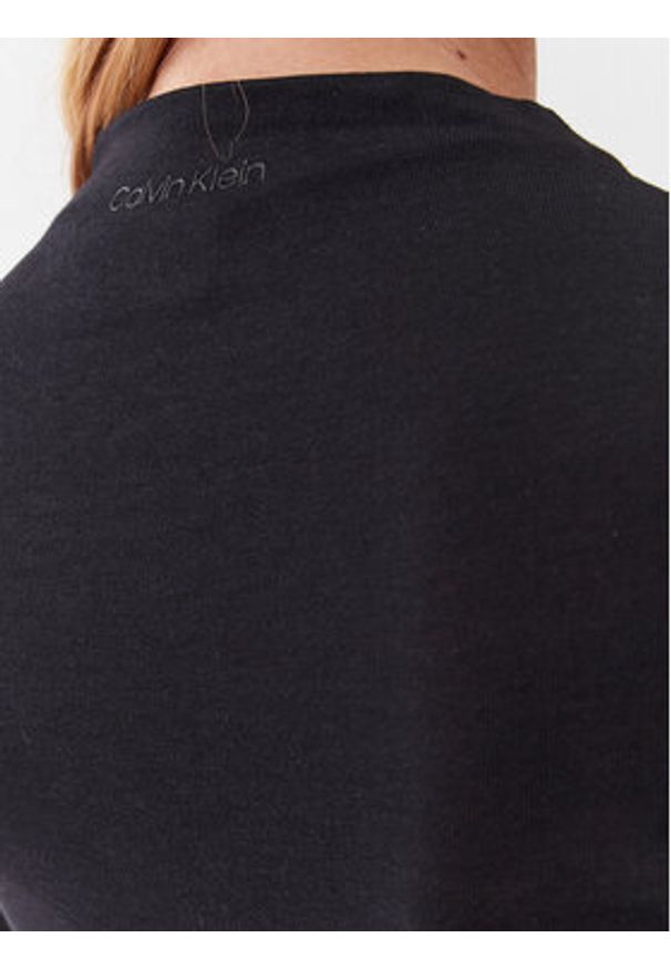 Calvin Klein Sukienka codzienna K20K205755 Czarny Slim Fit. Okazja: na co dzień. Kolor: czarny. Materiał: bawełna. Typ sukienki: proste. Styl: casual