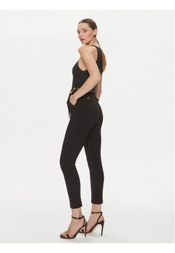 Elisabetta Franchi Kombinezon TU-T10-41E2-V550 Czarny Regular Fit. Kolor: czarny. Materiał: syntetyk