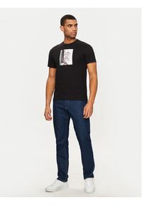 Calvin Klein T-Shirt Shadow Photo K10K113108 Czarny Regular Fit. Kolor: czarny. Materiał: bawełna