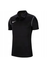 Koszulka do piłki nożnej męska Nike Polo Park 20. Typ kołnierza: polo. Kolor: czarny, biały, wielokolorowy. Sport: piłka nożna