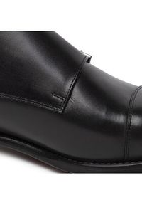 Lord Premium Półbuty Double Monks 5502 Czarny. Kolor: czarny. Materiał: skóra #6