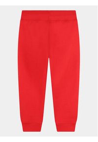 Hugo Spodnie dresowe G24128 D Czerwony Regular Fit. Kolor: czerwony. Materiał: bawełna