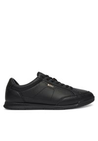 BOSS Sneakersy Nitan 50552880 Czarny. Kolor: czarny. Materiał: skóra