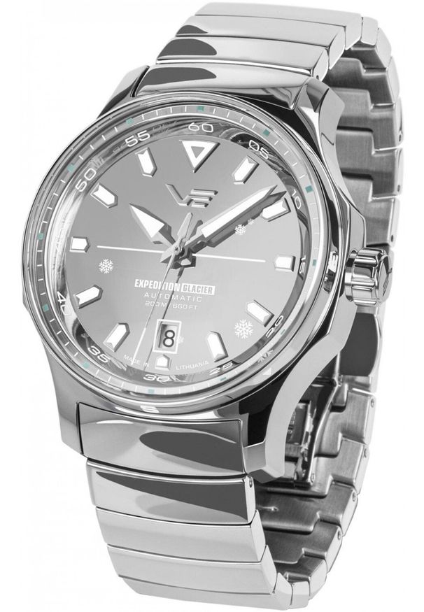 Zegarek męski Vostok Europe NH35A-592A784B srebrny. Kolor: srebrny