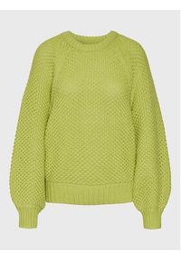 Vero Moda Sweter Vertie 10271197 Zielony Relaxed Fit. Kolor: zielony. Materiał: syntetyk #3