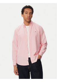 Tommy Jeans Koszula Oxford DM0DM21298 Różowy jasny Regular Fit. Kolor: różowy. Materiał: bawełna #1