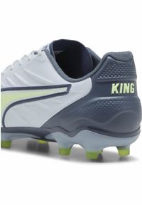 Puma - Damskie buty piłkarskie KING PRO FG/AG PUMA. Kolor: wielokolorowy, niebieski, żółty, szary. Sport: piłka nożna