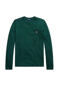 Polo Ralph Lauren Bluzka 211898699010 Zielony Regular Fit. Typ kołnierza: polo. Kolor: zielony. Materiał: bawełna