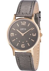 Zegarek Opex Zegarek damski Opex X4176LA1 szary. Kolor: szary #1