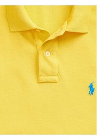 Polo Ralph Lauren Polo Core Replen 710795080 Żółty Slim Fit. Typ kołnierza: polo. Kolor: żółty. Materiał: bawełna #7