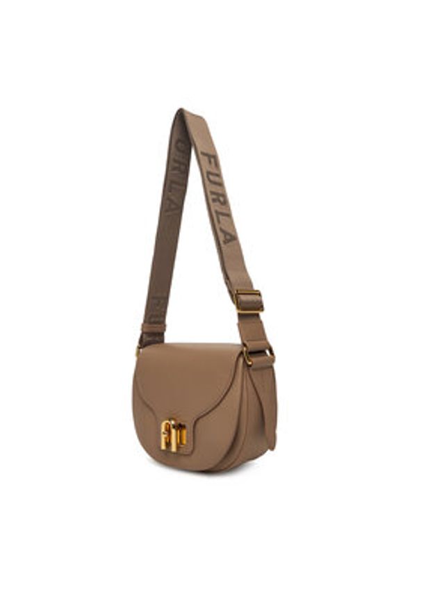 Furla Torebka Lotus WB01491 BX0356 CN 4593S 1002 Brązowy. Kolor: brązowy. Materiał: skórzane
