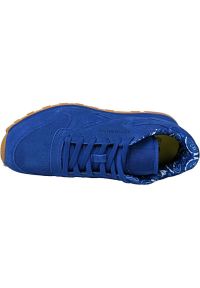 Buty Reebok Classic Leather Tdc Jr BD5052 niebieskie. Okazja: na co dzień. Kolor: niebieski. Materiał: skóra, materiał. Model: Reebok Classic