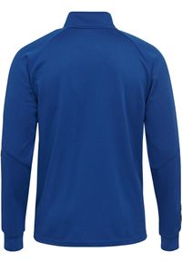 Kurtka Sportowa Hummel HML AUTHENTIC POLY ZIP JACKET granatowa. Kolor: niebieski