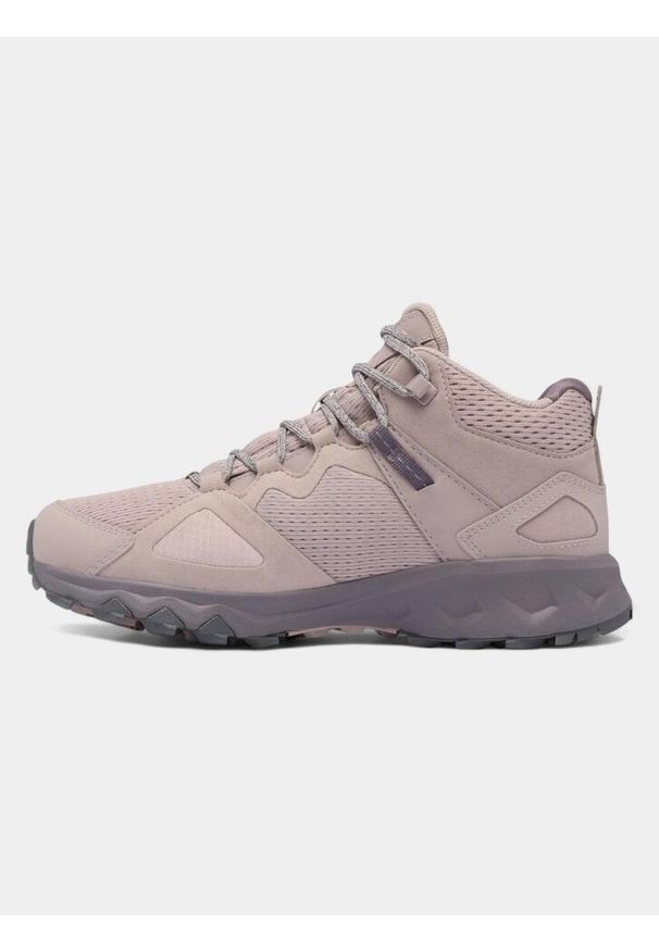 columbia - Buty turystyczne damskie Columbia Peakfreak Hera Mid Outdry. Kolor: wielokolorowy, fioletowy, szary