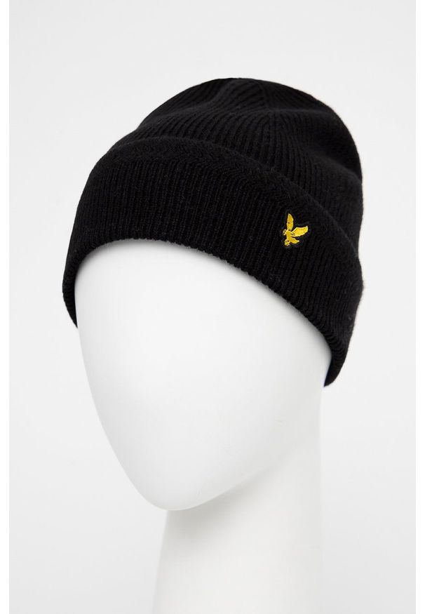 Lyle & Scott - Czapka. Kolor: czarny