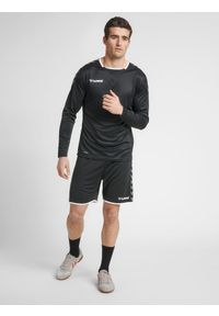 Hummel koszulka męska z długim rękawem hml Authentic Poly Jersey. Kolor: biały, wielokolorowy, czarny. Materiał: jersey. Długość rękawa: długi rękaw. Długość: długie