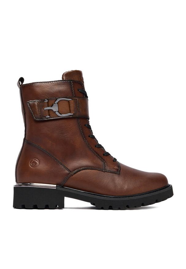 Remonte Trzewiki CEO-D8657-22 Brązowy. Kolor: brązowy. Materiał: materiał, syntetyk