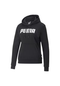 Bluza dresowa damska Puma ESS FL. Kolor: czarny. Materiał: dresówka. Sezon: zima
