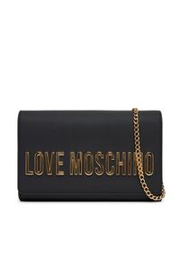 Love Moschino - LOVE MOSCHINO Torebka JC4103PP1NKD0000 Czarny. Kolor: czarny. Materiał: skórzane #5