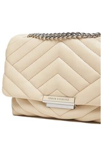Armani Exchange Torebka 949122 4R742 U1092 Beżowy. Kolor: beżowy. Materiał: skórzane #3