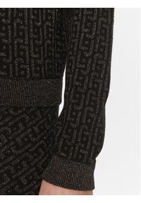 Liu Jo Sweter MF3431 MA49I Czarny Regular Fit. Kolor: czarny. Materiał: wiskoza #3