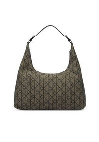 Calvin Klein Torebka Emblem Jacquard LV04F3635G Khaki. Kolor: brązowy #2