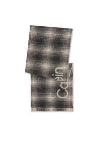 Szalik Calvin Klein. Kolor: czarny