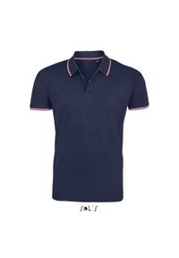 SOL'S - Polo Sol's Prestige. Typ kołnierza: polo. Kolor: niebieski. Materiał: bawełna #1