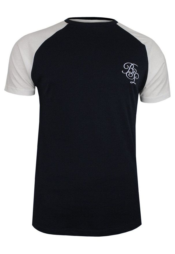 Granatowo-Biały Bawełniany T-Shirt Męski -Brave Soul- Koszulka, Krótki Rękaw, Logo. Okazja: na co dzień. Kolor: niebieski. Materiał: bawełna. Długość rękawa: krótki rękaw. Długość: krótkie. Wzór: nadruk. Sezon: lato, wiosna. Styl: casual