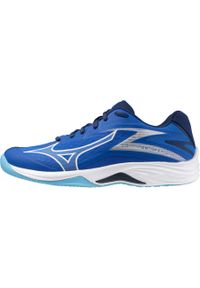 Buty Chłopak Mizuno Lightning Star Z7 . biały. Okazja: na co dzień. Kolor: niebieski, biały, wielokolorowy. Sport: siatkówka