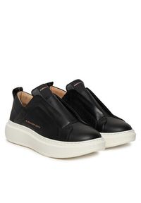 Alexander Smith Sneakersy Wembley Slip-On-ASBCWLW Czarny. Zapięcie: bez zapięcia. Kolor: czarny. Materiał: skóra #6