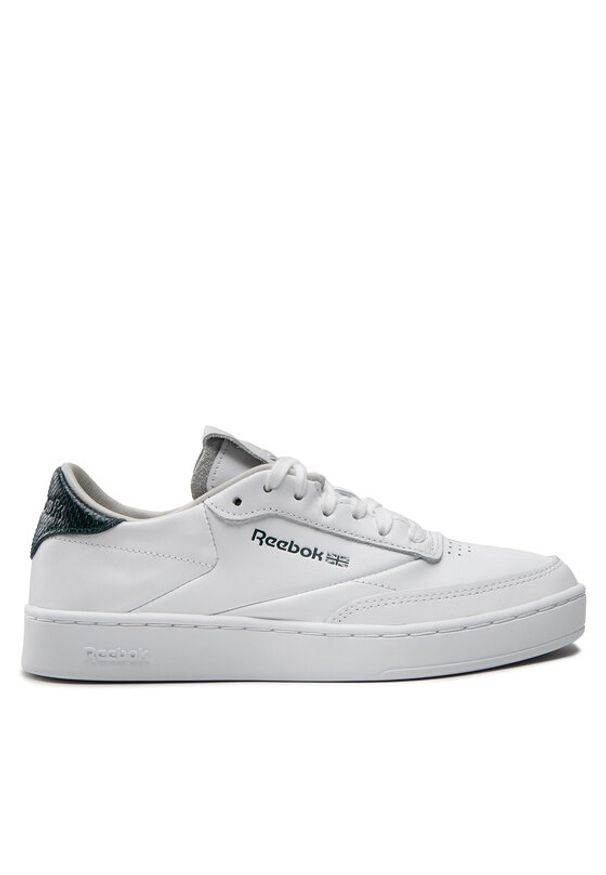 Reebok Sneakersy Club C Clean GZ2236 Biały. Kolor: biały. Materiał: skóra