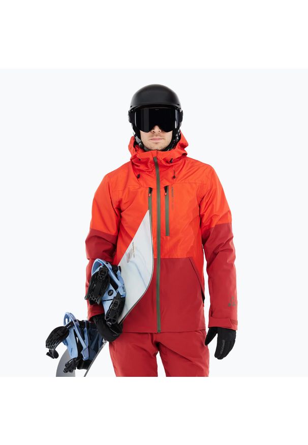 Kurtka snowboardowa męska Protest Prtbakie. Kolor: pomarańczowy. Sezon: zima. Sport: snowboard