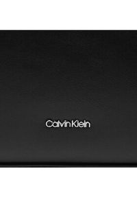 Calvin Klein Torebka Calvin Mini Quilt Medium Tote K60K611885 Czarny. Kolor: czarny. Materiał: skórzane #5