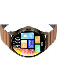 NoName - Smartwatch Smartwatch Imiki TG1 brązowy. Rodzaj zegarka: smartwatch. Kolor: brązowy