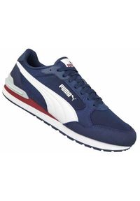 Buty do chodzenia męskie Puma St Runner V4 Mesh. Zapięcie: sznurówki. Kolor: wielokolorowy. Materiał: mesh. Szerokość cholewki: normalna. Sport: turystyka piesza