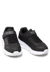 skechers - Skechers Sneakersy Vendox 403695L/BLK Czarny. Kolor: czarny. Materiał: skóra