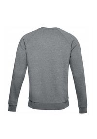 Under Armour - Bluza Męska Polar Dekolt W Szpic Rival. Kolor: szary. Materiał: polar