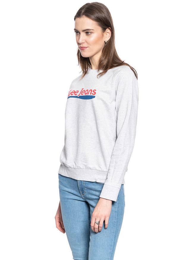 Lee - LEE CREW SWEATSHIRT SHARP GREY MELE L53KBR03 112112371