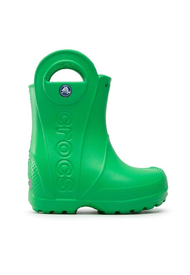 Crocs Kalosze Handle It Rain Boot Kids 12803 Zielony. Kolor: zielony