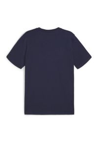 Koszulka męska Puma Team Goal Casuals Tee. Kolor: niebieski. Materiał: materiał. Sport: piłka nożna