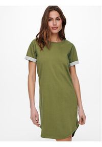 JDY Sukienka codzienna Ivy 15174793 Zielony Regular Fit. Okazja: na co dzień. Kolor: zielony. Materiał: bawełna, syntetyk. Typ sukienki: proste. Styl: casual #2