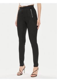 Vero Moda Legginsy Donnadina 10248443 Czarny Slim Fit. Kolor: czarny. Materiał: syntetyk #1