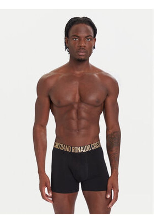 Cristiano Ronaldo CR7 Komplet bokserek 8125-49 Czarny. Kolor: czarny. Materiał: bawełna