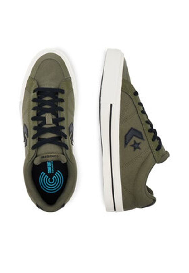 Converse Trampki SPORT CASUAL A12748C Khaki. Okazja: na co dzień. Kolor: brązowy. Materiał: materiał. Styl: sportowy, casual
