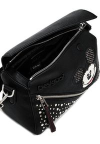 Desigual Torebka Mickey Studstyle Phuk 24WAXP71 Czarny. Kolor: czarny. Materiał: skórzane #5
