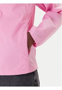 Tommy Jeans Wiatrówka DW0DW21188 Różowy Regular Fit. Kolor: różowy. Materiał: syntetyk